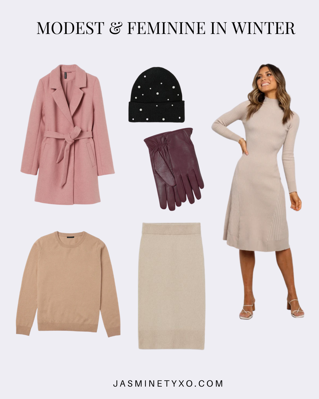 Winter Modest Dress for Women Tips
